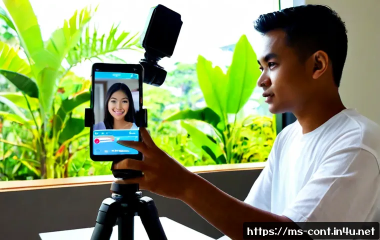 단편 영상 콘텐츠 스토리라인 - Photorealistic vertical short-video production scene in a modern Malaysian apartment, a young Malay ...